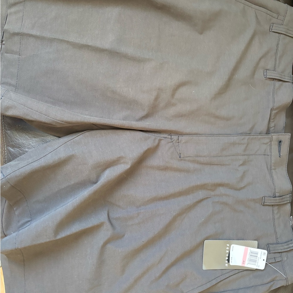 Men's Black PGA Tour Golf Shorts